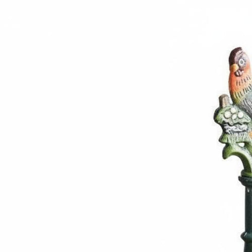 Cast Iron Hen Paper Towel Stand Decorative for Dining Room