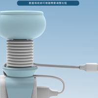 Silicone Cable Organizer and Charger Holder with Cartoon Design
