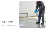 Resistant Ball Valve Water Nozzle Leak-Proof High Pressure Spray Nozzle Ergonomic Grip for Firefighting, Farm Cleaning