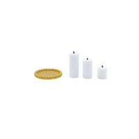 Miniature Candle Tray Set DIY Craft Project Miniature Candle Set for Dioramas