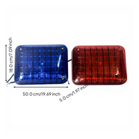 Two-tone LED emergency light, easy install