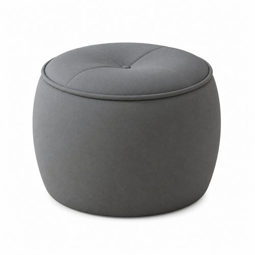 Round Ottoman Comfortable Footrest Multifunctional for Entryway