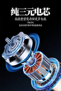 Cross-border New 15000mAh YLD-F15 Waist Fan Outdoor Waist Fan Rechargeable Fan Drop Shipping