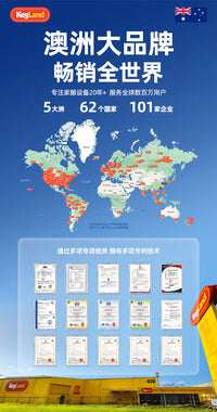 精酿二发啤酒瓶4L/8L扎啤塑料瓶空瓶汽水瓶饮料瓶啤酒桶KegLand