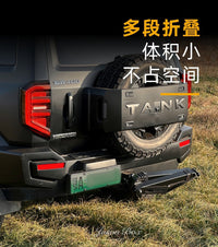 简森户外拓翼拖车杠方口吊床露营自驾拖车钩越野车载拓展车尾秋千