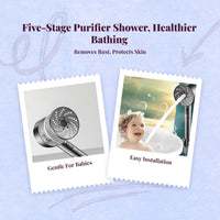 4-mode high-pressure handheld shower