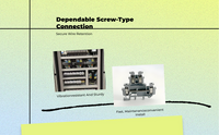 UK-2.5B Din Rail Terminal Block, Screw Connection, Insulated