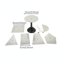 Center of Balance Demonstrator Aluminum Physics Experiment Set Hands-on Physics Teaching Aid for Teachers