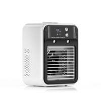 Mini Air Conditioner Fan Desktop Cooling Fan with Mist Humidifier