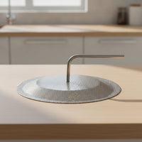 Stainless Steel 304 False Bottom with Tube Tube Perforated Keg False Bottom Curved Kettle Screen Heavy-Duty for Homebrewers
