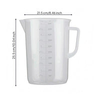 Liquid Measuring Cup Graduated Plastic Measuring Cup Easy-to-Read Markings