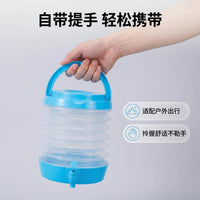 跨境户外水桶自驾游野营伸缩折叠蓄水桶饮用饮料桶大容量车载便携