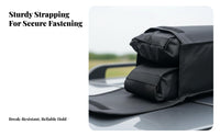 2 Pieces Soft Roof Rack Easy Installation Soft Roof Rack Pads Universal Car Top Carrier Portable Design Vehicle Luggage