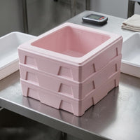5 Pieces Expanded Polypropylene Insulated Box Molded Structure Rectangular Insulated Box Thermal Chill Carton Recessed Side