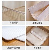 大容量衣柜悬挂式收纳挂袋衣物包包整理储物袋多层网兜可视置物袋