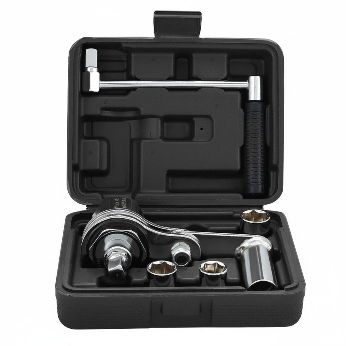 Portable Case Force Multiplier Wrench Kit Labor Saving Lug Wrench Set for Roadside Emergency
