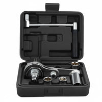 Portable Case Force Multiplier Wrench Kit Labor Saving Lug Wrench Set for Roadside Emergency