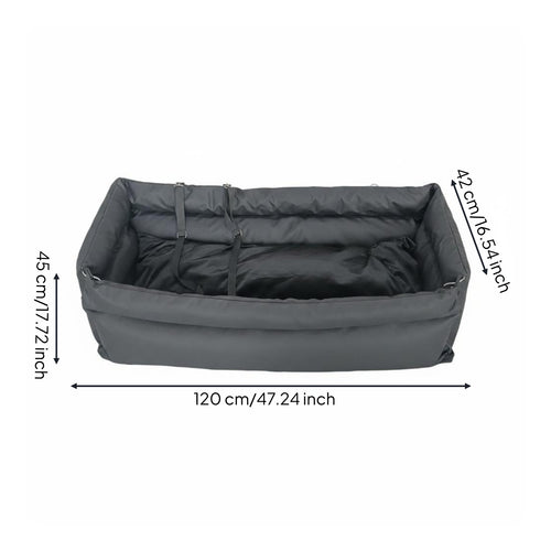 Dog Car Seat Bed PU Leather Vehicle Pet Nest Thickened