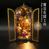 DIY Magic Garden Workshop Bookend 3D Puzzle Model
