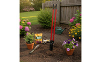 2 Pieces Post Hole Digger Double-Sided Sharp Blades Manual Post Hole Digger Double Shovel Labor Saving Tough for Agriculture