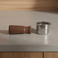 M10 Portafilter Handle Replacement Part Wooden Portafilter Handle for Cafe