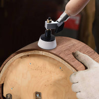 55 Pieces Bowl Sander Set Ergonomic Handle Wood Lathe Sanding Kit Buffing Pads Included Lathe Sanding Kit for Woodworkers