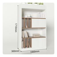 Office Partition Cabinet Modern Minimalist Design Workstation Divider Cabinet Easy to Install Standing Partition Screen for Interior Designers