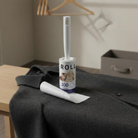 Pet Hair Roller Refillable Dust Remover Safe on Fabrics for Bedding