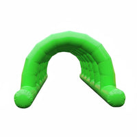4 Pieces Long-Lasting PVC Inflatable Obstacle Course Set Portable Team Building Inflatable Course Easy Setup Reusable for Adults, Kids, Sports Day, Company Picnics