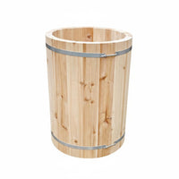 Traditional Round Beehive Handmade Wooden Beehive Barrel Eco-Friendly for Garden