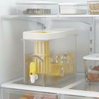 Fridge Beverage Dispenser Temperature Resistant Cold Brew Pitcher with Spigot