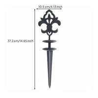 Cast Iron Hose Holder Rust Resistant Bird Hose Guide Easy Installation for Lawn