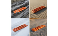 Heavy-Duty Traction Board Non-Slip Tire Traction Boards Rugged Escape Board Portable for Truck Drivers