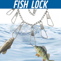 Anti-Tangle Fish Stringer Clip with Yellow Duck Float