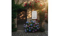 Vintage Wall Mailbox Waterproof Locked Mailbox Weather-Resistant for Garden