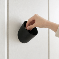 Individual Wall Storage Cups, Small Item Holder for Kitchen, Minimalist PP Key Holder, 1L Capacity, 32g