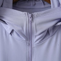 Sun Protection Clothing for Outdoor Activities, Women's Ice Silk Cooling Sunsuit with Breathable Material