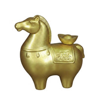 Horse Figurine with Bowl Compact Horse Figurine Tabletop Ornament for Homeowners, Collectors, Office Desk, TV Stand