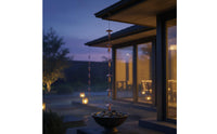 Mushroom Rain Chain Weather Resistant Bell Rain Chain Easy Install Outdoor Decor for Roofline, Garden, Sunroom