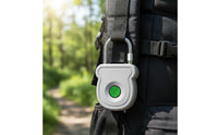 Biometric Padlock Keyless Biometric Padlock Small Lock for Commuters, Students, Gym Lockers, Travel Bags, School Dorms