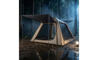 Rain-Resistant Inflatable Tent with Mesh Openings and Doors Quick Setup Inflatable Tent Waterproof Spacious for Families, Campers, Camping