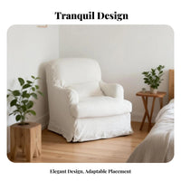 3-Seater Sofa Wabi-Sabi Aesthetic Couch Removable and Cleanable Cover Easy to Clean for Interior Designers, Families, Hotel