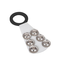 Cymbal Sizzler No Holes Cymbal Hanger with Bells Sizzle Chain Circlet-Shaped Drum Accessory Tapered for Drummers, Stage