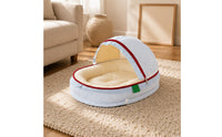 Cat Cradle Bed Every Season Semi Enclosed Hooded Design Semi Enclosed Pet Bed for Cats