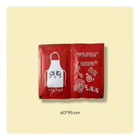 Transparent Plastic Apron Long-Lasting Disposable Plastic Apron Single-Use