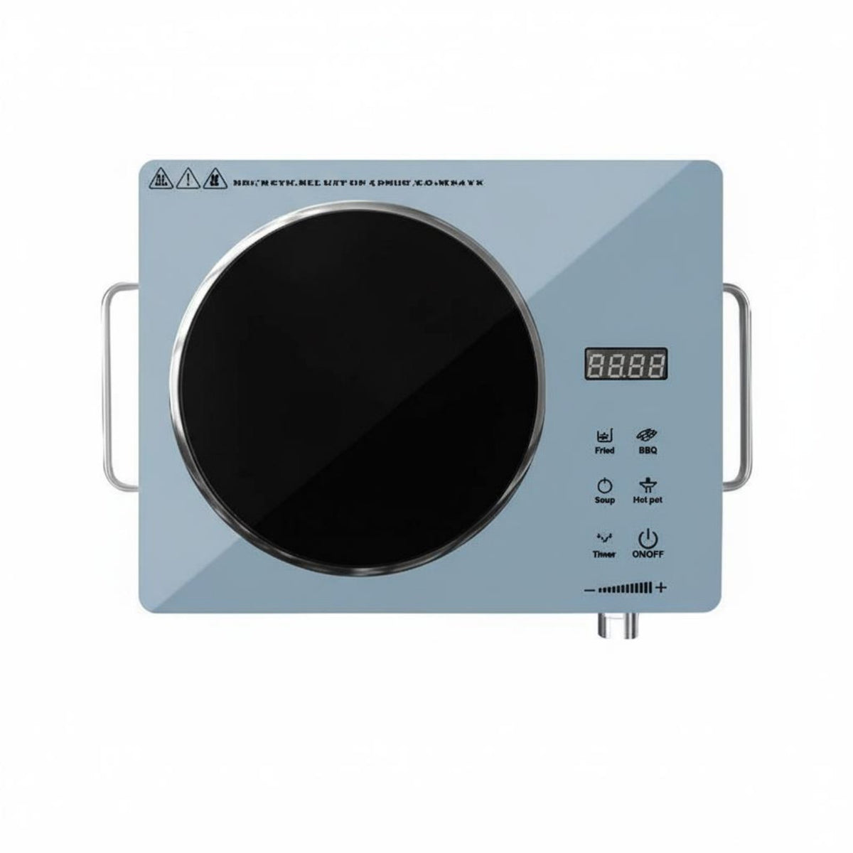 High Power 3500W Electric Ceramic Cooktop Adjustable Temperature Control Infrared Cooktop Overheat Protection for Students, Campers, Camping