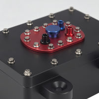 RC Equipment Box with Bolted Lid Electronics Box with Mounting Holes Rectangular RC Scale Energy Tank for Hobbyists