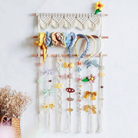 Macrame Hanging Shelf Lightweight Boho Wall Decor Environmentally Conscious