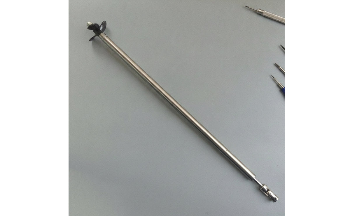 4mm Drive Shaft with Propeller and Universal Joint Rigid RC Boat Propeller Shaft Heavy Duty Long-Lasting