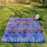 Outdoor Rug and Play Mat for Family Picnic, Waterproof Garden Rug for Patio, Non-Inflatable Camping Mat and Beach Mat, Polyester Carry Bag